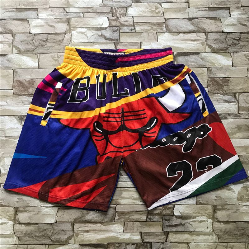 Men NBA Chicago Bulls Shorts 2021618